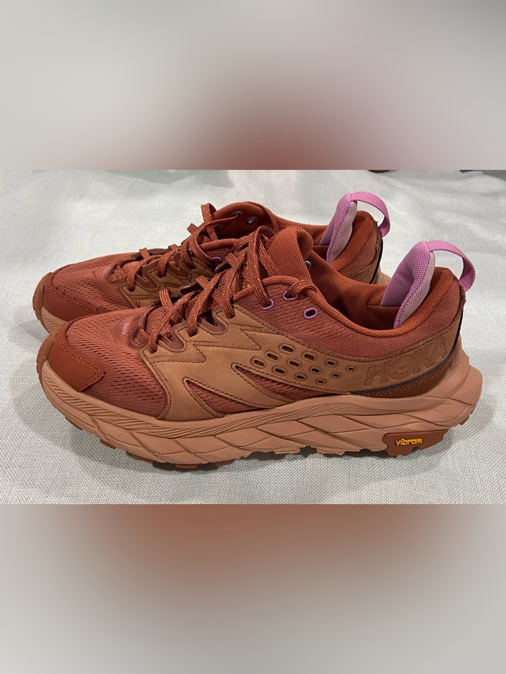 HOKA ONE ONE Woman’s Anacapa BREEZE LOW Shoes #1127921 - Size US 9B, Baked Clay